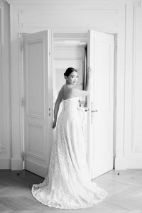 Hair and makeup artist destination wedding in france lyon annecy megève chamonix courchevel genève Palace de menthon