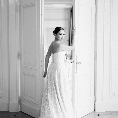 Hair and makeup artist destination wedding in france lyon annecy megève chamonix courchevel genève Palace de menthon