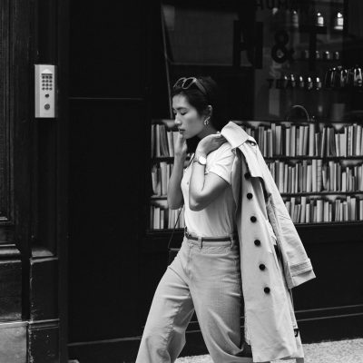 Maquillage coiffure naturel pour shooting editorial à Lyon et Genève